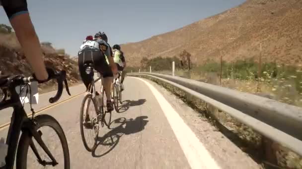 San Diego Bicicleta Carrera Pov — Vídeo de stock