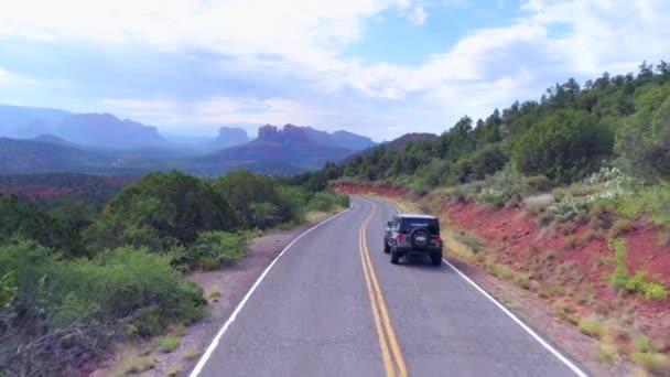 Jeep Wrangler Sedona — Vídeo de stock