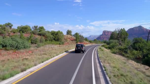 Jeep Wrangler Sedona — Stockvideo