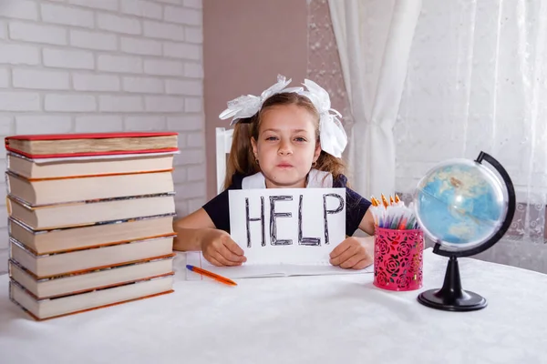 Quarentena Coroonavírus Ensino Distância Ajuda Inscrição — Fotografia de Stock