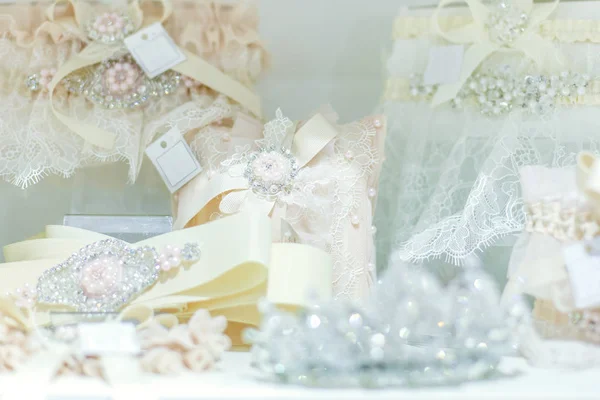 Wedding accessories close up — Stock Photo, Image