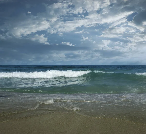 Dramatic Beach Landscape — Zdjęcie stockowe