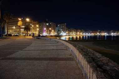 Rambla por la noche