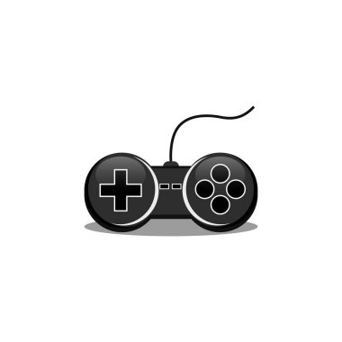 Bir joystick oyununun vektör illüstrasyonu