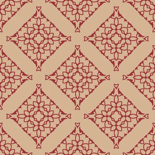 Sömlöst Geometriskt Mönster Asiatisk Textilstil Abstrakt Textur Mönster Kan Användas — Stock vektor