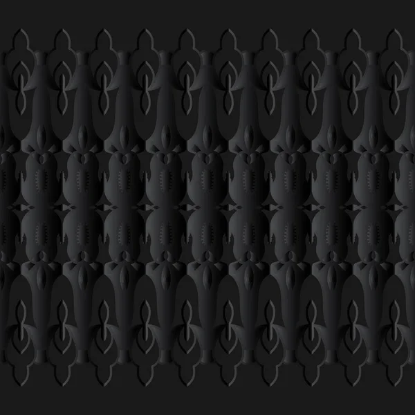 Border Dekorationselemente Muster Abstrakter Geometrischer Trennsteg Gestaltungselement Für Symbole Lux — Stockvektor