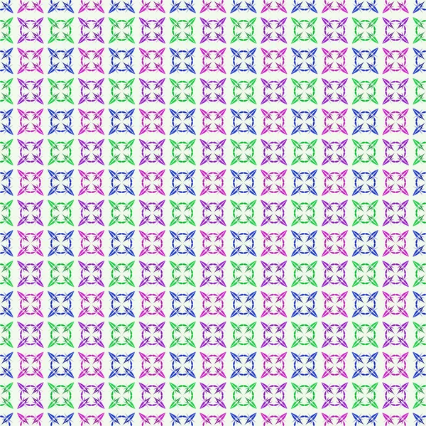 Renkli, soyut, dikişsiz desen