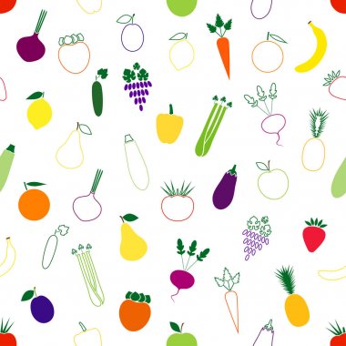 Vejetaryen sağlıklı arka plan