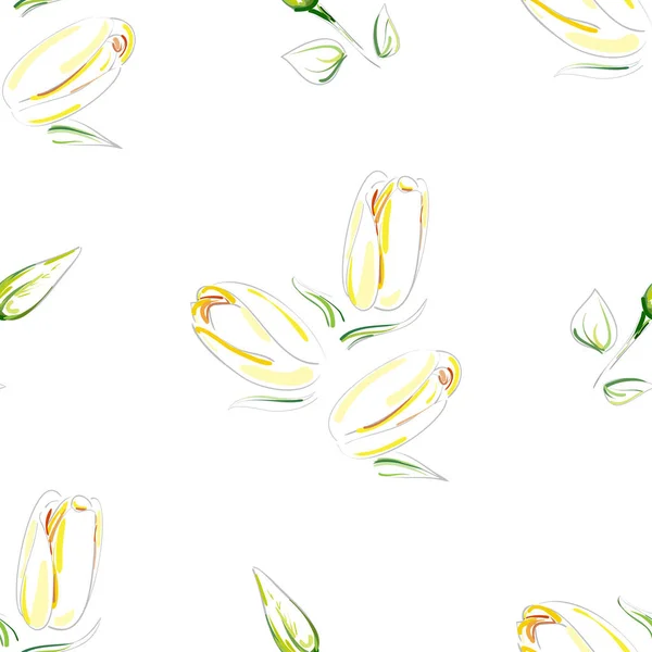  Kroki yumuşak çiçek