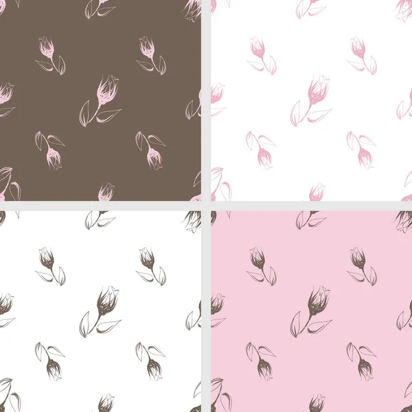 Nazik gül kroki duvar kağıdı