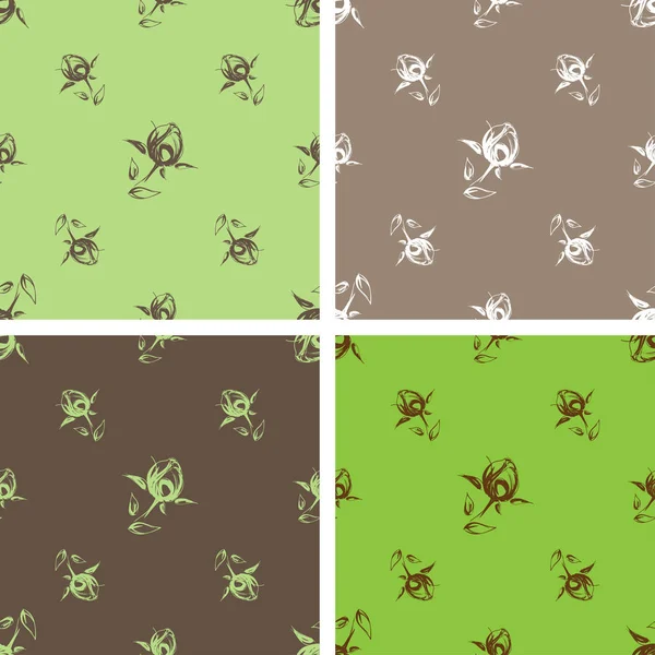 Nazik gül kroki duvar kağıdı