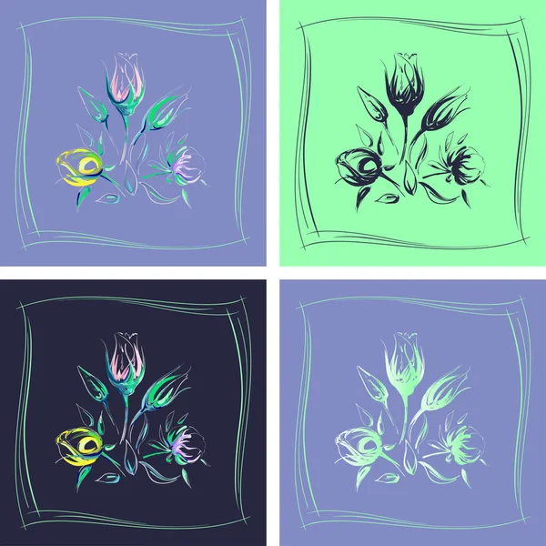 kartpostal yumuşak çiçek