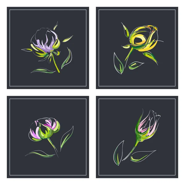 kartpostal yumuşak çiçek