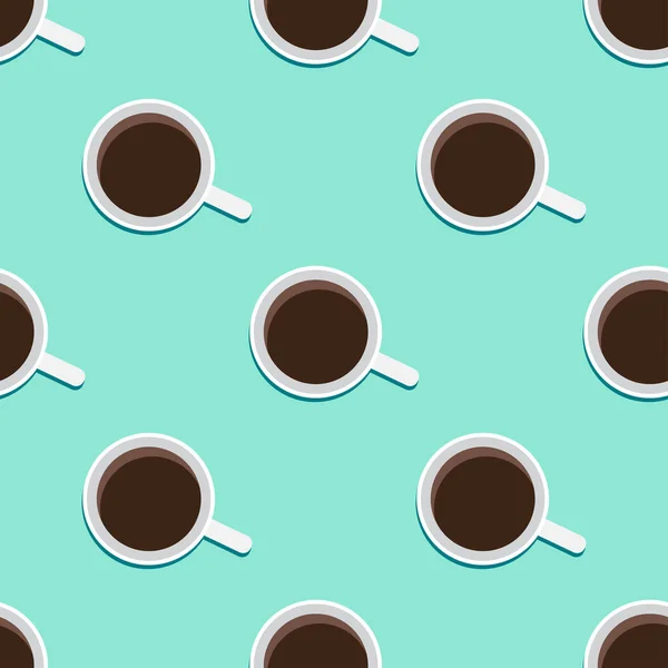 Kopje thee, koffie, warme chocolademelk — Stockvector