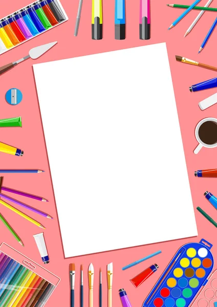  Kırtasiye ve okul donanımları. Sanat malzemeleri. 