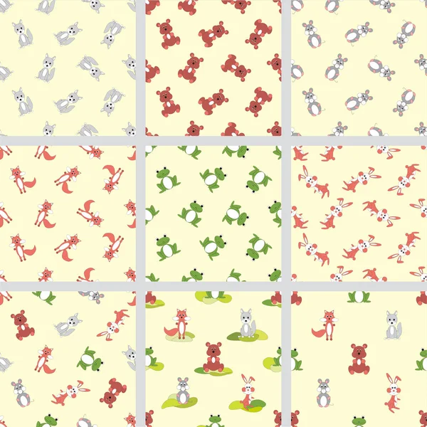 Komik stilize hayvan