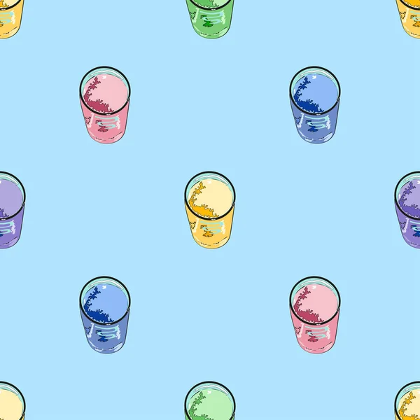 renkli lezzetli içecek