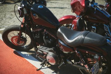 Tbilisi / Georgia September 29, 2019 - The Distinguished Gentlemans Ride unites classic and vintage style motorcycle riders to raise funds and awareness for prostate cancer research and mens mental health. 