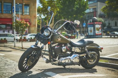 Tbilisi / Georgia September 29, 2019 - The Distinguished Gentlemans Ride unites classic and vintage style motorcycle riders to raise funds and awareness for prostate cancer research and mens mental health. 