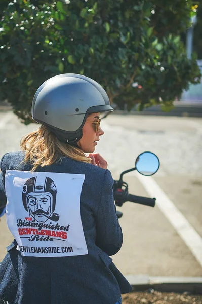 Tbilisi / Georgia September 29, 2019 - The Distinguished Gentlemans Ride unites classic and vintage style motorcycle riders to raise funds and awareness for prostate cancer research and mens mental health. 