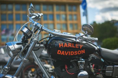 Tbilisi / Georgia September 29, 2019 - The Distinguished Gentlemans Ride unites classic and vintage style motorcycle riders to raise funds and awareness for prostate cancer research and mens mental health. 