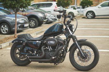 Tbilisi / Georgia September 29, 2019 - The Distinguished Gentlemans Ride unites classic and vintage style motorcycle riders to raise funds and awareness for prostate cancer research and mens mental health. 