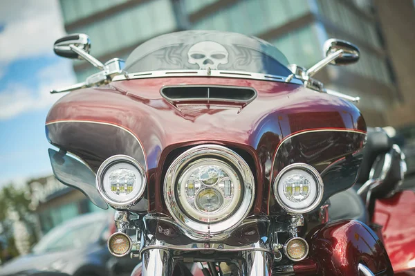 Tbilisi / Georgia September 29, 2019 - The Distinguished Gentlemans Ride unites classic and vintage style motorcycle riders to raise funds and awareness for prostate cancer research and mens mental health. 
