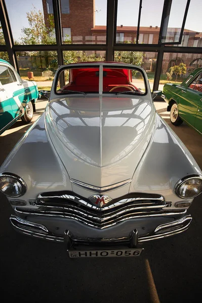 Kachreti, Georgia November 9, 2019: vintage soviet car from the private collection