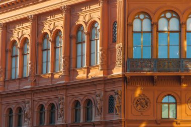 Riga, Latvia September 13, 2018: Architecture Details