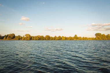 Riga, Latvia September 13, 2018: River Daugava
