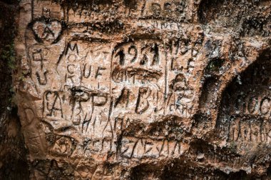 Sigulda, Latvia September 13, 2018: Gutman's Cave