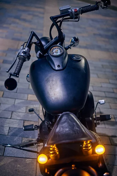 Тбілісі Грузія Липня 2019 Custom Побудували Мотоцикл Yamaha Dragstar — стокове фото