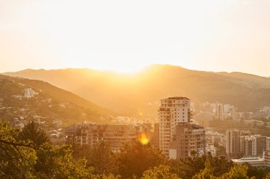 Sunset in Tbilisi, Georgia