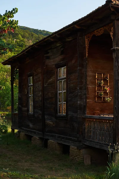 Tbilisi Georgia July 2019 Traditional Georgian House Local Ethnographic Museum — Stok fotoğraf