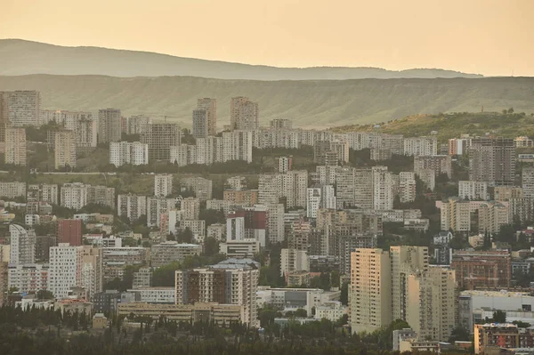 Cityscape View Tbilisi Georgia lizenzfreie Stockbilder