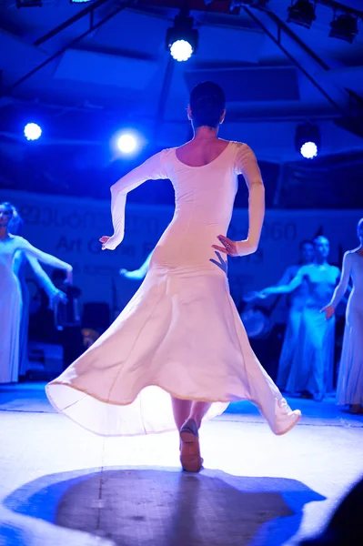 Tbilisi Georgia July 2019 Dancers Georgian National Ballet Dance Company — Stock fotografie