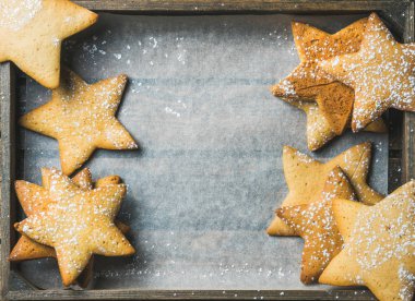 Tatlı Noel gingerbread çerezleri