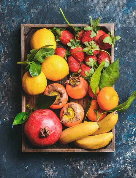 Terveet tuoreet hedelmät lajike — kuvapankkivalokuva