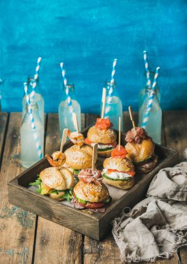 Sopa ile farklı burger