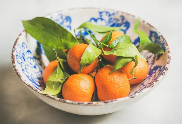 Mandarine proaspăt culese — Fotografie, imagine de stoc