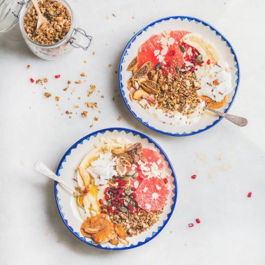 Healthy vegetarian breakfast