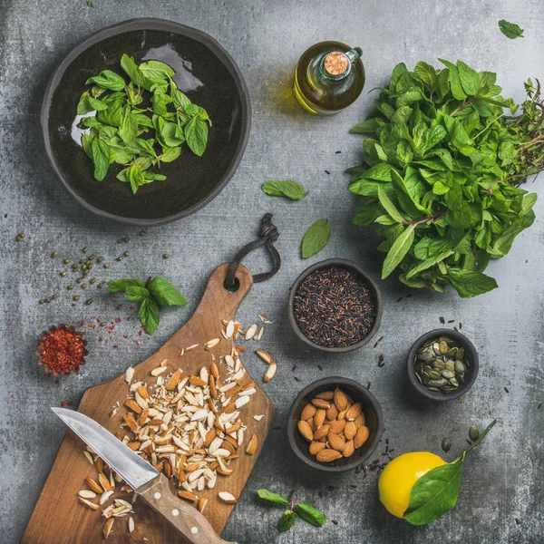 Healthy cooking ingredients — Stock Photo, Image