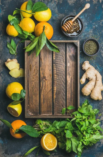 Ingredientes para hacer bebida natural — Foto de Stock