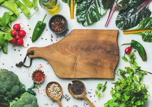 Verduras frescas, verduras y granos —  Fotos de Stock