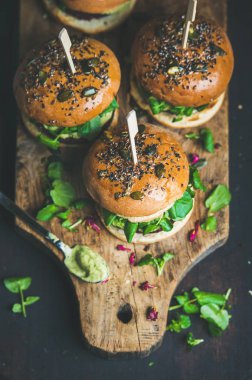 Sağlıklı vejetaryen Burger