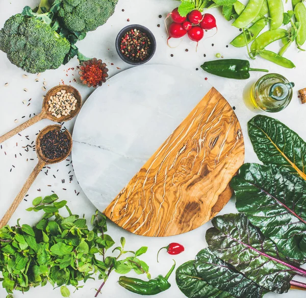 Verduras frescas crudas — Foto de Stock