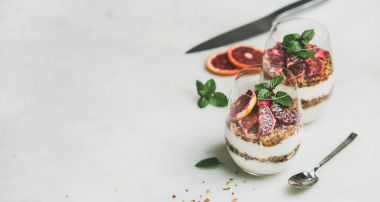 Gözlük sağlıklı kahvaltı