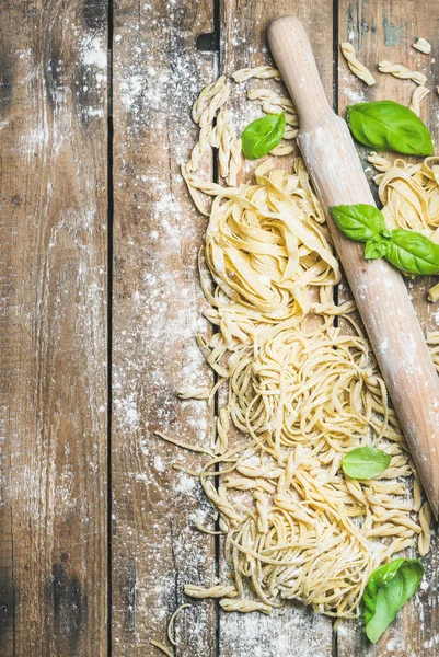 Pastas italianas sin cocer — Foto de Stock