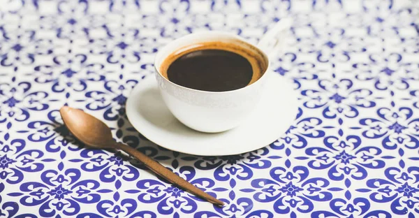 Cup of black  coffee — Stock Photo, Image