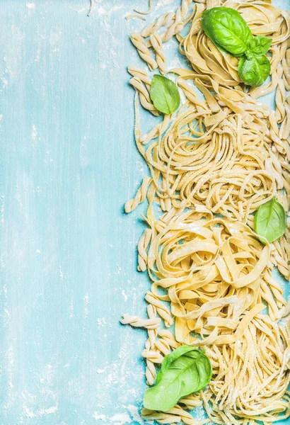 Pastas italianas sin cocer — Foto de Stock